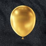 Celebrate Instagram badge — golden balloon