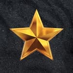 Highlights Instagram badge — golden star